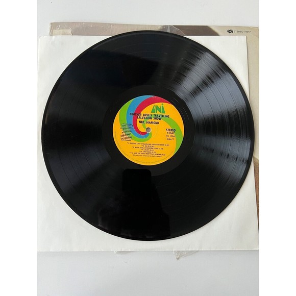 Neil Diamond Gold / Hot August Night / Brother Love's Traveling Salvation LP VG - Picture 12 of 13